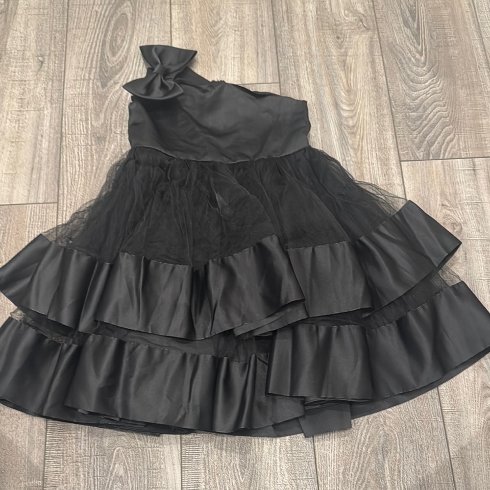 Elegant Black Kids Formal Dress